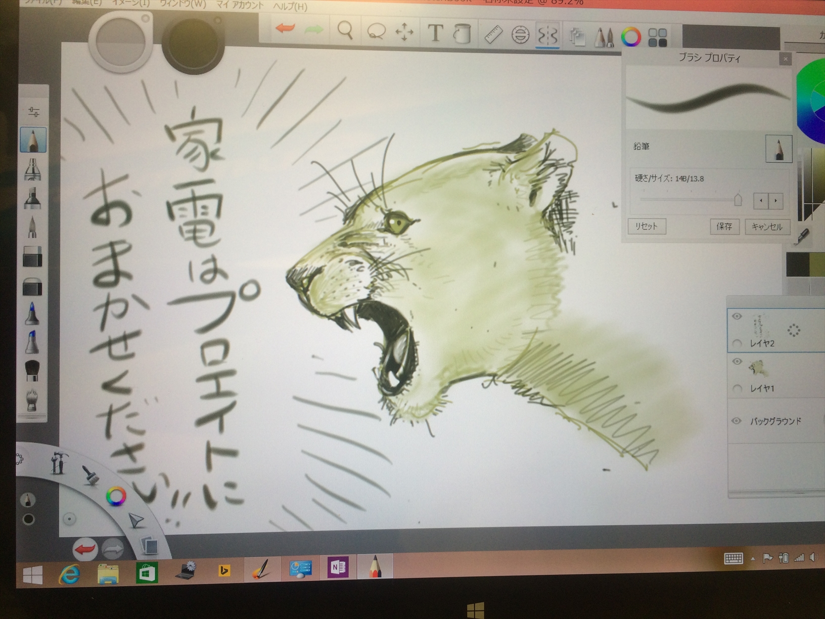 Vaio Z Canvasでお絵かきしてみた ソニーストア プロエイト