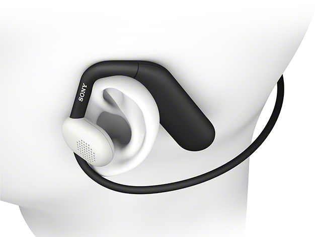 骨伝導とも違う塞がないイヤホン、SONY「Float Run」 | ソニー